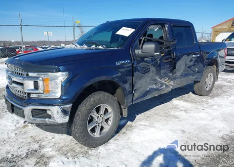 2018 Ford F-150 Xlt z USA, uszkodzony, nr VIN 1FTEW1EG7JFA43376